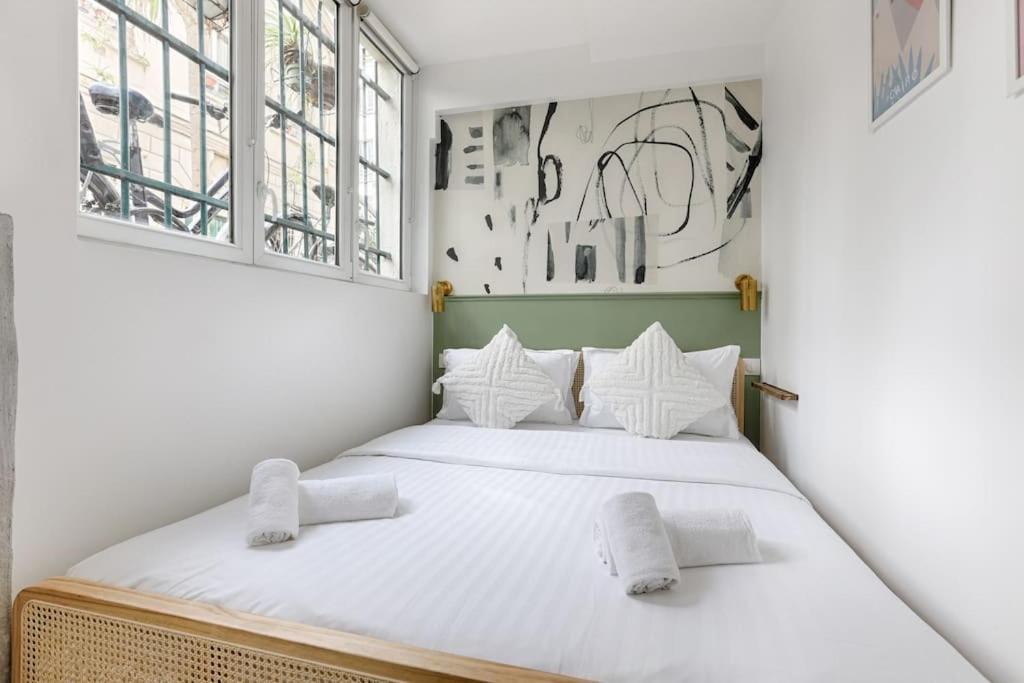 דירות פריז Mykeypers - Chic & Elegant Flat 2Br/6P- Republique מראה חיצוני תמונה